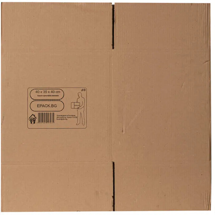 MOVING CARTONS THREE-LAYER CORRUGATED CARDBOARD 40X35X40 CM GREEN WAY - Опаковане<<<Домашни потреби<<<Кухня<<<Praktiker