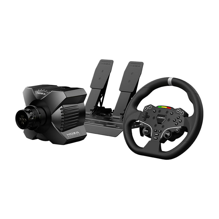 Gaming set - R3 base + ES steering wheel + SRP-Lite pedals + clamps Moza Racing R3 RS074 (PC)