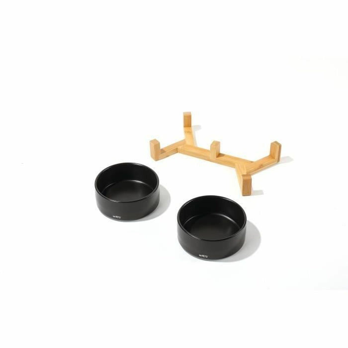 Dog Feeder MPETS Black