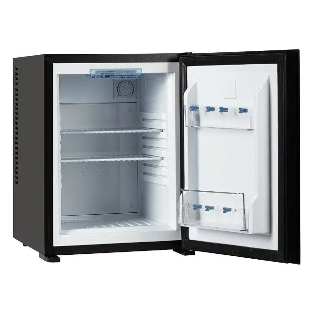 MPM-30-MBS-06/L Minibar refrigerator Freestanding Black with GLASS FRONT BLACK - Freestanding refrigerator-freezers