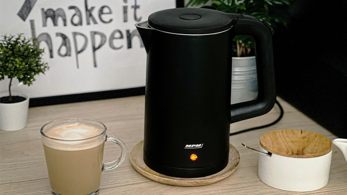 MPM cordless kettle MCZ-105/C black 1.7 l - Electric kettlesAGD-CZE<<<Home Appliance - ProductsAGD<<<ActionPL