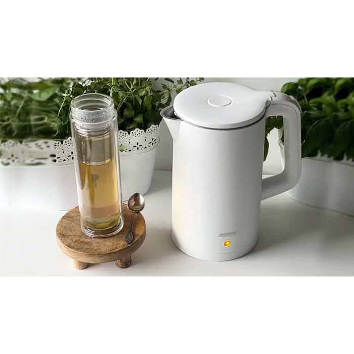 MPM Cordless kettle MCZ-105 white 1.7 l - Electric kettlesAGD-CZE<<<Home Appliance - ProductsAGD<<<ActionPL