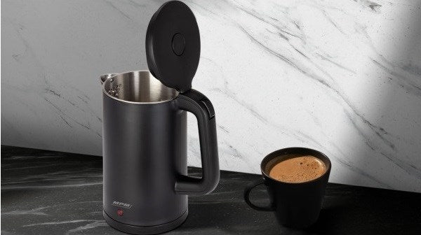 MPM cordless kettle MCZ-105/C, black, 1.7 l