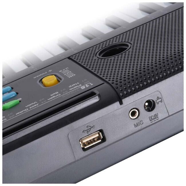 MQ 605 UFB - keyboard with microphone for learning to play, designed for children