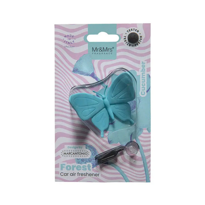 MR&MRS FRAGRANCE BUTTERFLY LIGHT BLUE - Ароматизатори<<<Авто интериор<<<Авто и