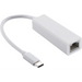 Мрежови адаптер Estillo 10/100 Mbps USB-C 2.0 към RJ45 Бял - Мрежови карти<<<Мрежово оборудване<<<ValiAPI