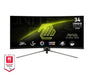 MSI MAG 345CQR 34’’ VA 180Hz 1ms UWQHD 3440x1440 21:9 FreeSync Premium HDR Ai VISION LBL Night Vision Console mode VRR