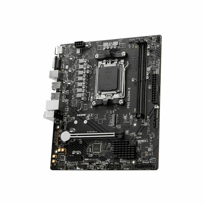 MSI PRO A620M-E AM5 2xDDR5 mATX HDMI VGA USB MB - Дънни платки AMD<<<Дънни платки<<<Компоненти<<<ALSO&&&Гейминг дънни