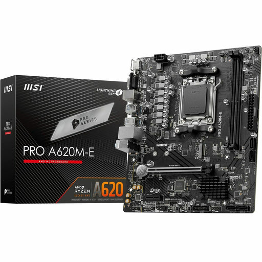 MSI PRO A620M-E AM5 2xDDR5 mATX HDMI VGA USB MB - Дънни платки AMD<<<Дънни платки<<<Компоненти<<<ALSO&&&Гейминг дънни