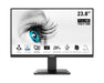 MSI PRO MP2412 23.8’’ 100Hz 1920x1080 FHD VA 1ms MPRT 4ms GTG 4000:1 CONTRAST RATIO Anti-glare 1x HDMI 1x DP VESA 75