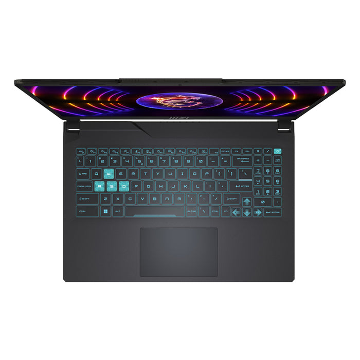 Gaming laptop MSI Cyber Up! Cyborg 15 A13UDXK-1892XBG 9S7-15K111-1892 15.6 ", INTEL CORE I7-13620H, RAM 16 GB, SSD 512 GB, NVIDIA GEFORCE RTX3050, 6 GB GDDR6, TRANSLUCENT BLACK