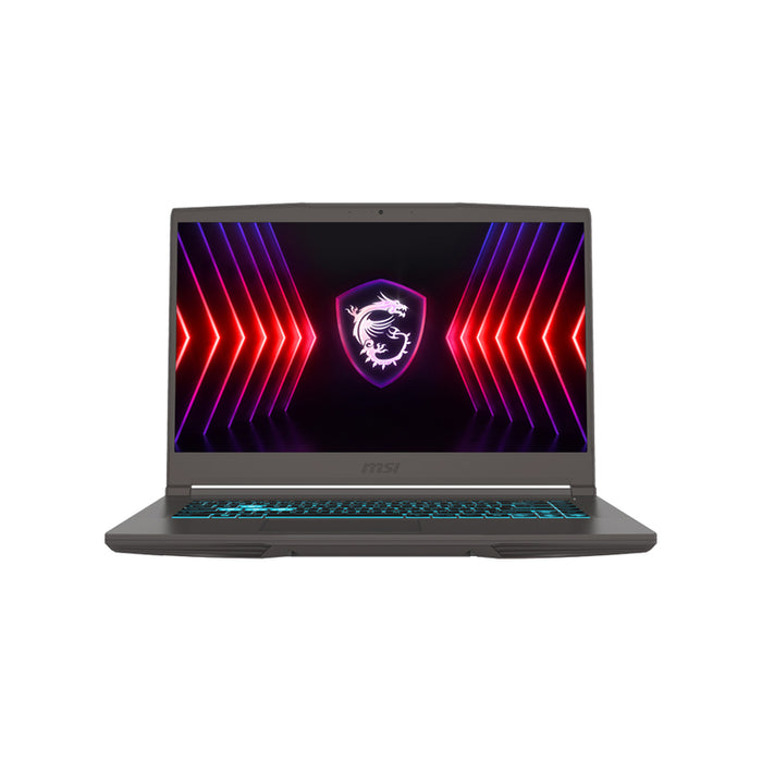 Gaming laptop MSI Thin 15 B13VE9S7-16R831-3401 15.6 ", INTEL CORE I5-13420H, RAM 16 GB, SSD 512 GB, NVIDIA GEFORCE RTX4050, 6 GB GDDR6, COSMOS GRAY