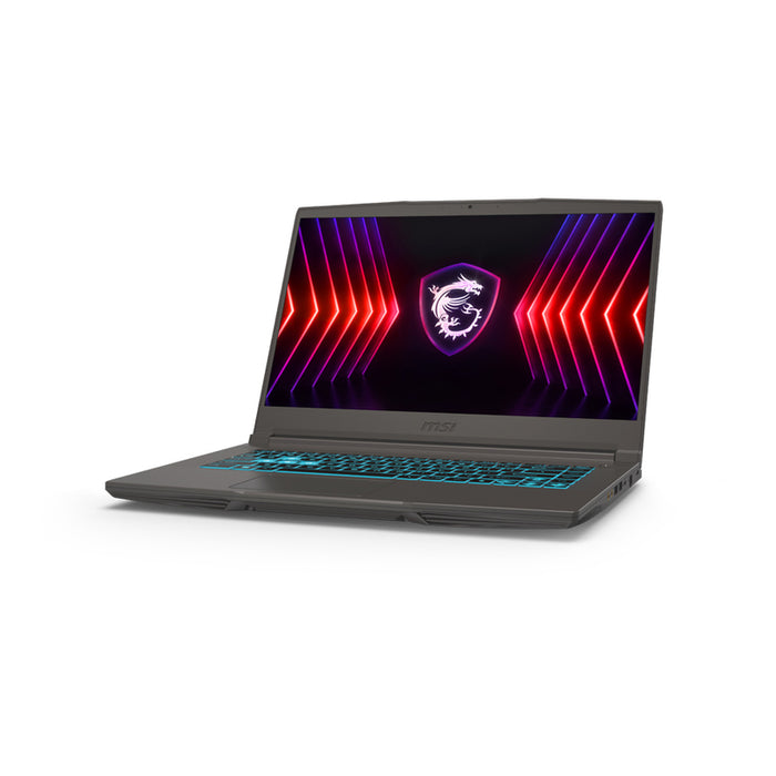 Gaming laptop MSI Thin 15 B13VE9S7-16R831-3401 15.6 ", INTEL CORE I5-13420H, RAM 16 GB, SSD 512 GB, NVIDIA GEFORCE RTX4050, 6 GB GDDR6, COSMOS GRAY