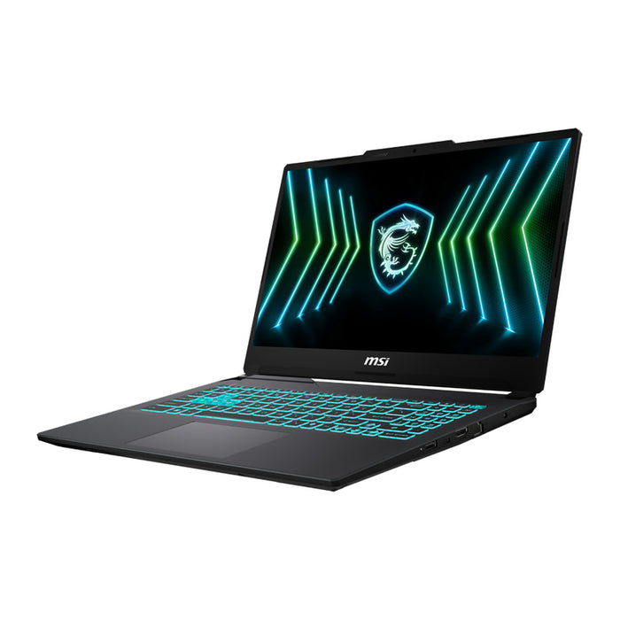 Gaming laptop MSI Cyborg 15 A13VE-2430XBG 9S7-15K112-2430 15.6 ", INTEL CORE I5-13420H, RAM 16 GB, SSD 512 GB, NVIDIA GEFORCE RTX4050, 6 GB GDDR6, BLACK