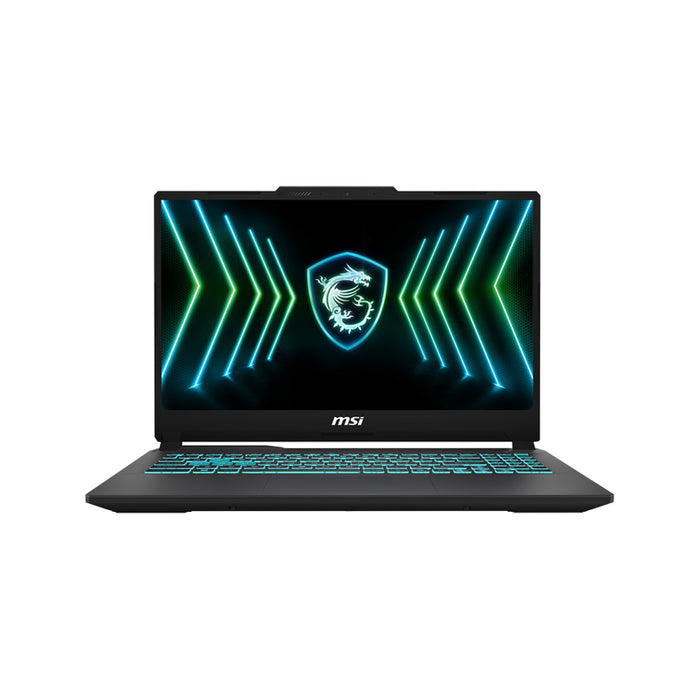 Gaming laptop MSI Cyborg 15 A13VE-2430XBG 9S7-15K112-2430 15.6 ", INTEL CORE I5-13420H, RAM 16 GB, SSD 512 GB, NVIDIA GEFORCE RTX4050, 6 GB GDDR6, BLACK