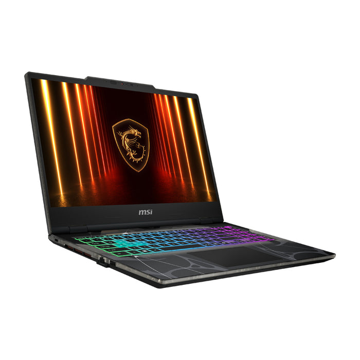 Gaming laptop MSI Cyborg 15 B13WFKG-1007BG 9S7-15Q342-1007 15.6 ", INTEL CORE I5-13420H, RAM 16 GB, SSD 512 GB, NVIDIA GEFORCE RTX5060, 8 GB GDDR7, WINDOWS 11, TRANSLUCENT BLACK