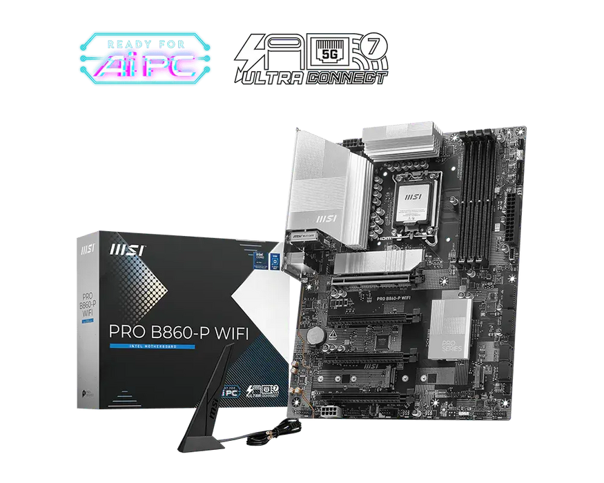Motherboard MSI PRO B860-P WIFI 7, LGA 1851