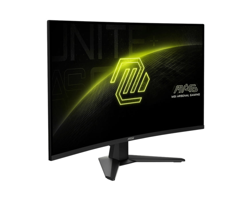 MSI MAG 32CQ6F, 31.5, 180Hz, 0.5ms, Rapid VA, WQHD 2560x1440, Curve 1500R, AG, Adaptive-Sync, DisplayHDR 400, CONSOLE MODE, AI Vision, LBL, 3500:1, DCR 100M:1, 1x DP(1.4), 2x HDMI (2.0b), 1 x Headphone Out, Tilt, VESA, Frameless, 4.8 kg