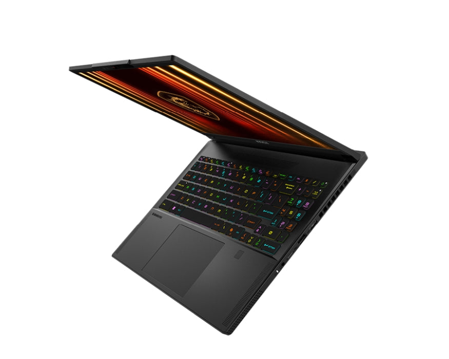 MSI Stealth A16 AI+ A3XWHG, NVIDIA GeForce RTX 5070 Ti 12GB GDDR7 992 AI TOPS, AMD Ryzen AI 9 HX 370 (12C, 24T, Up to 5.1 GHz 24MB L3), 16" 16:10 QHD+(2560x1600) OLED, 240hz, 1ms, 32GB DDR5 LPDDR5x-7500, 2TB  PCIe Gen4x4 SSD, Wi-Fi 7, Windows 11 Home