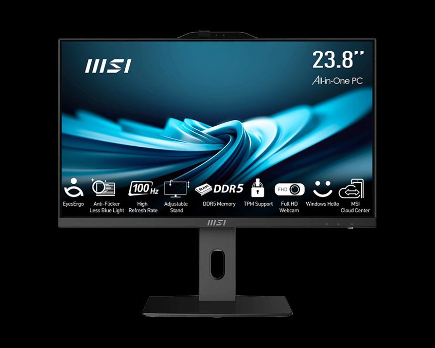 MSI AIO PRO AP242P 14M-1018EU i7-14700  23,8" IPS LED FHD Non-Touch Anti-Glare 16GB SSD1TB M.2 AX211 WiFi 6E Windows 11 Pro Black