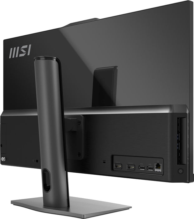 MSI Modern AM272P 1M-1098EU All-in-One PC/workstation Intel Core 5 120U 68.6 cm (27") 1920 x 1080 pixels 8 GB DDR5-SDRAM 500 GB SSD Windows 11 Pro Wi-Fi 6E (802.11ax) Black