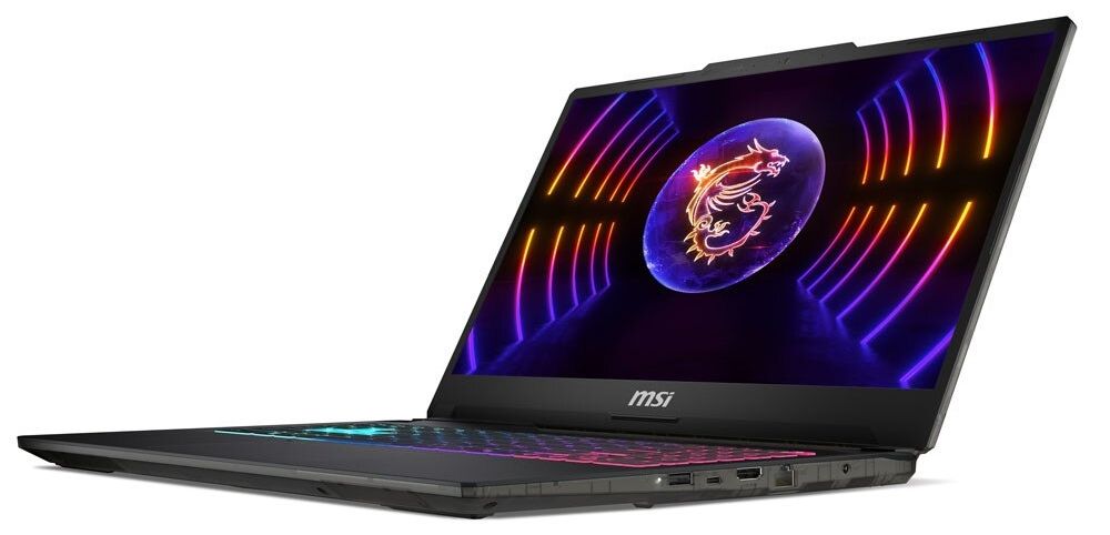 Gaming laptop MSI Cyborg 15 B13WEKG-1004XBG 9S7-15Q342-1004 15.6 ", INTEL CORE I7-13620H, RAM 16 GB, SSD 512 GB, NVIDIA GEFORCE RTX5050, 8 GB GDDR7, TRANSLUCENT BLACK