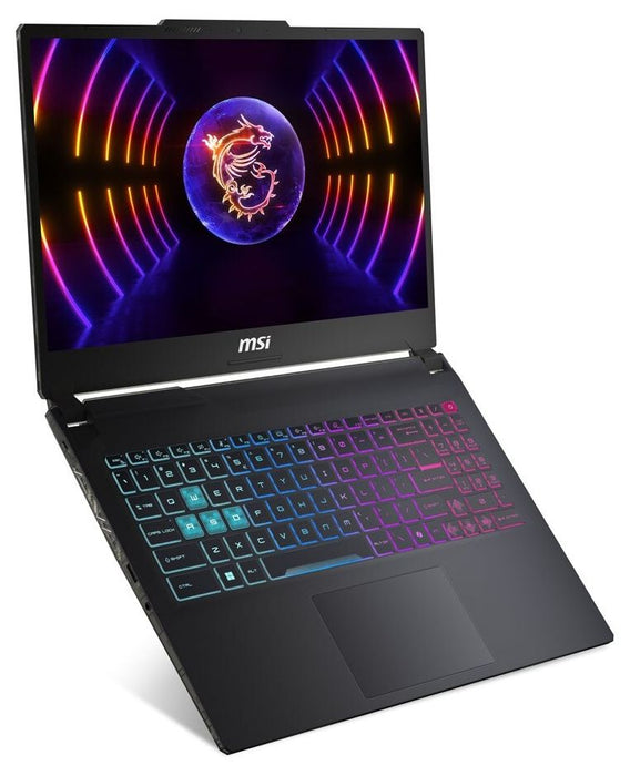 Gaming laptop MSI Cyborg 15 B13WEKG-1004XBG 9S7-15Q342-1004 15.6 ", INTEL CORE I7-13620H, RAM 16 GB, SSD 512 GB, NVIDIA GEFORCE RTX5050, 8 GB GDDR7, TRANSLUCENT BLACK