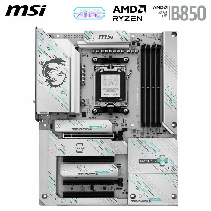 Motherboard MSI B850 GAMING PLUS WIFI PZ AMD B850 AMD AM5