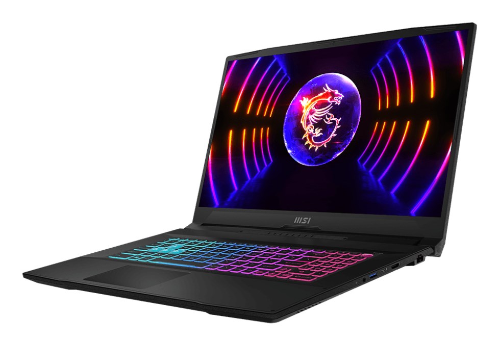 MSI Katana 17 B13VEK-1261XPL Intel® Core™ i7 i7-13620H Laptop 43.9 cm (17.3") Full HD 16 GB DDR5-SDRAM 1 TB SSD NVIDIA GeForce RTX 4050 Wi-Fi 6E (802.11ax) FreeDOS Black