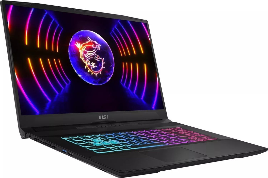 MSI Katana 17 B13VEK-1261XPL Intel® Core™ i7 i7-13620H Laptop 43.9 cm (17.3") Full HD 16 GB DDR5-SDRAM 1 TB SSD NVIDIA GeForce RTX 4050 Wi-Fi 6E (802.11ax) FreeDOS Black