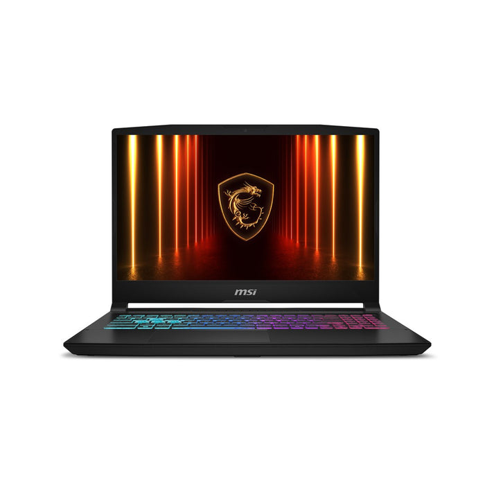 MSI Katana 15 HX B14WFK-020XPL Intel® Core™ i7 i7-14650HX Laptop 39.6 cm (15.6") Quad HD 16 GB DDR5-SDRAM 512 GB SSD NVIDIA GeForce RTX 5060 Wi-Fi 6E (802.11ax) NoOS Black