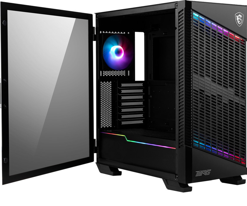 ATX Semi-tower Box MSI MPG VELOX 100P AIRFLOW Black
