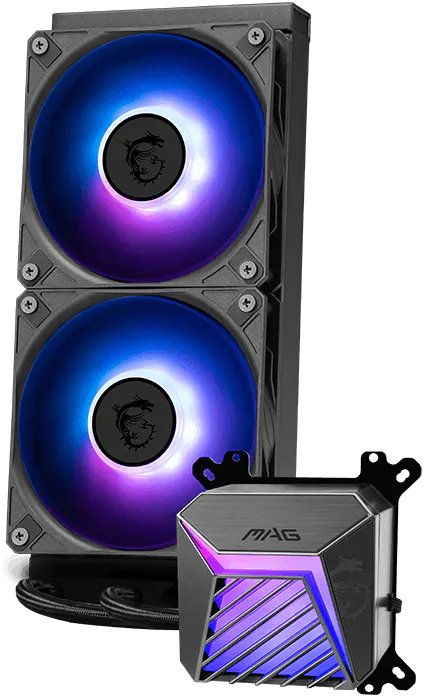 MSI MAG Coreliquid A15 240 Motherboard, Processor All-in-one liquid cooler 12 cm Black 1 pc(s)