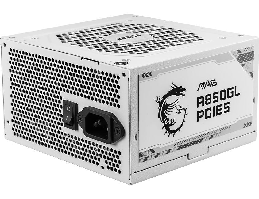Power supply MSI MAG A850GL PCIE5 WHITE 850 W 80 Plus Gold