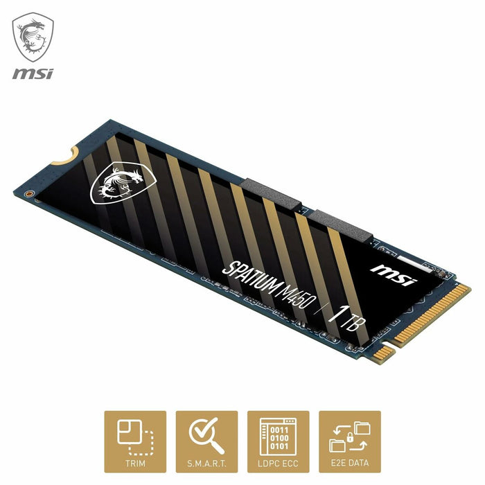 Hard Drive MSI SPATIUM M450 500 GB SSD