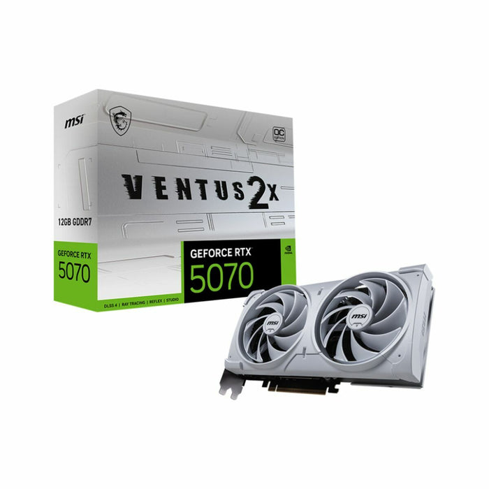 MSI GeForce RTX 5070 12GB VENTUS 2X OC WHITE