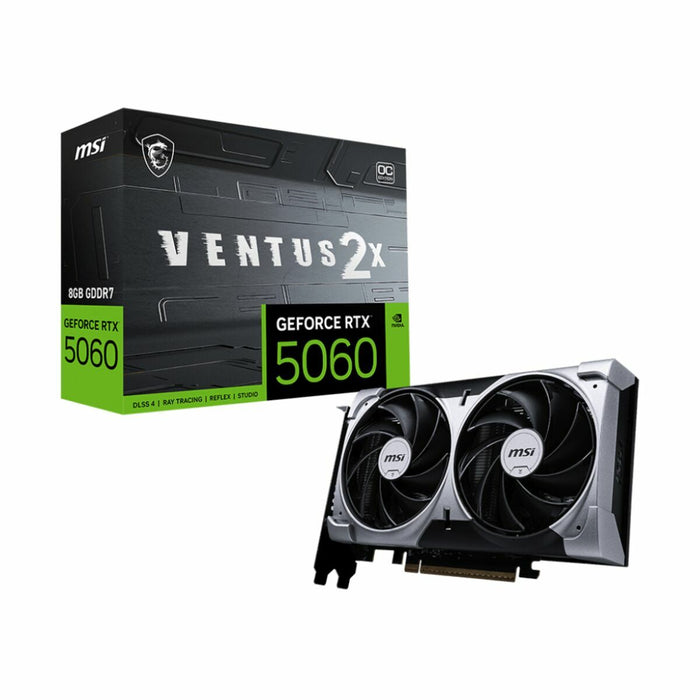 Graphics card MSI 912-V537-002 GEFORCE RTX 5060 8 GB GDDR6X GDDR7