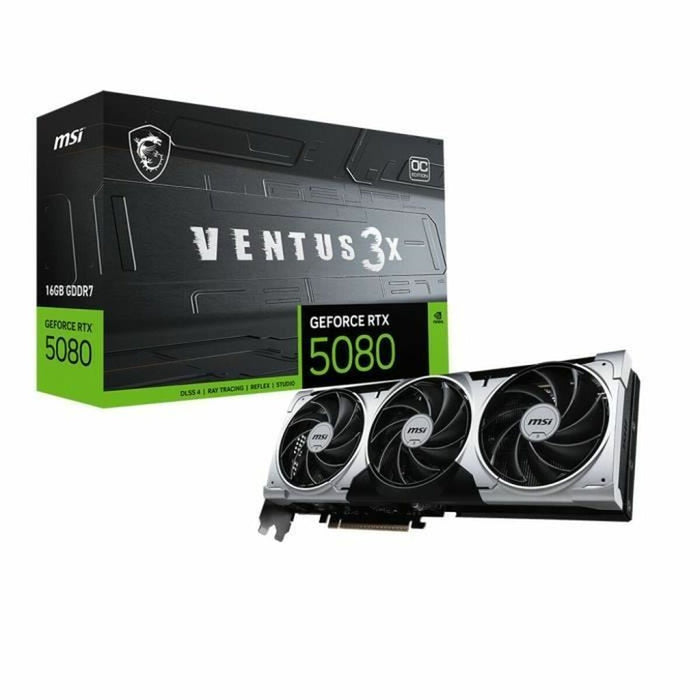 Graphics card MSI GEFORCE RTX 5080 16 GB GDDR6X