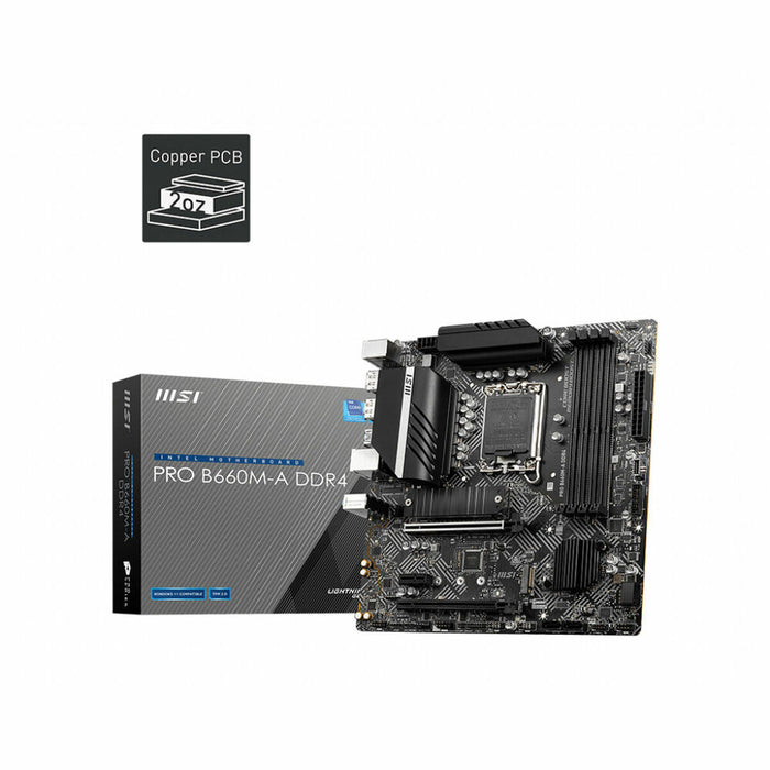 MSI PRO H610M-G DDR4 LGA 1700 1xHDMI 1xVGA 1xDP