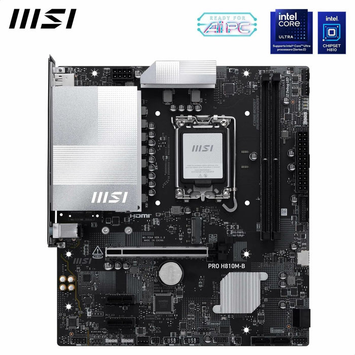 Motherboard MSI PRO H810M-B LGA 1851