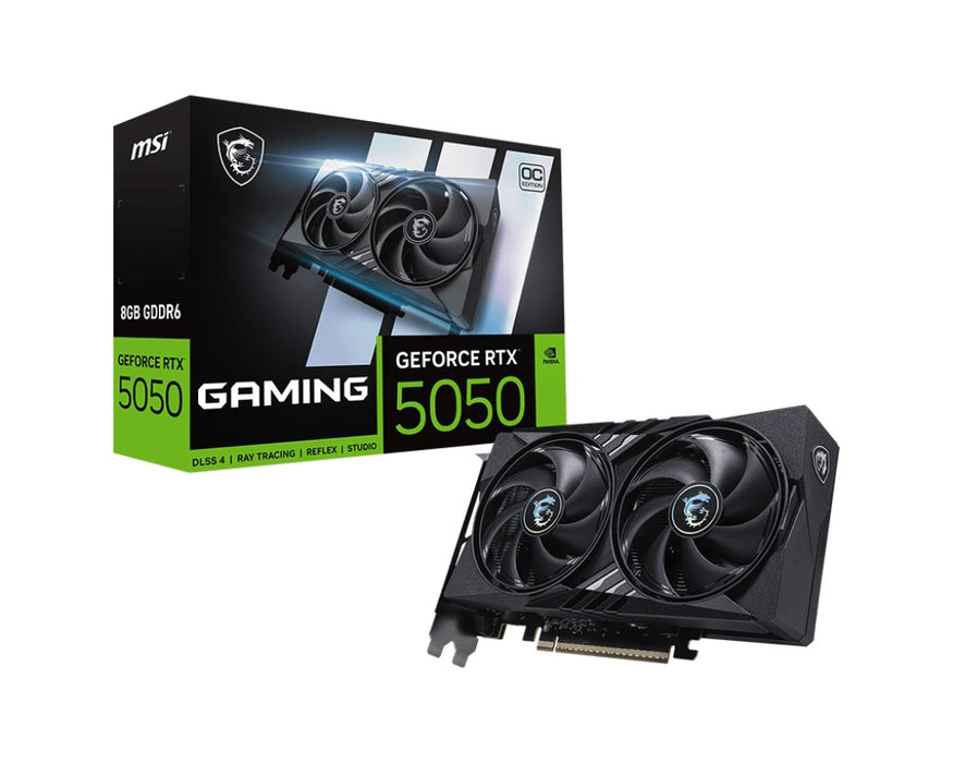 Graphics card MSI GeForce RTX 5050 8G GAMING OC GEFORCE RTX 5050 8 GB GDDR6