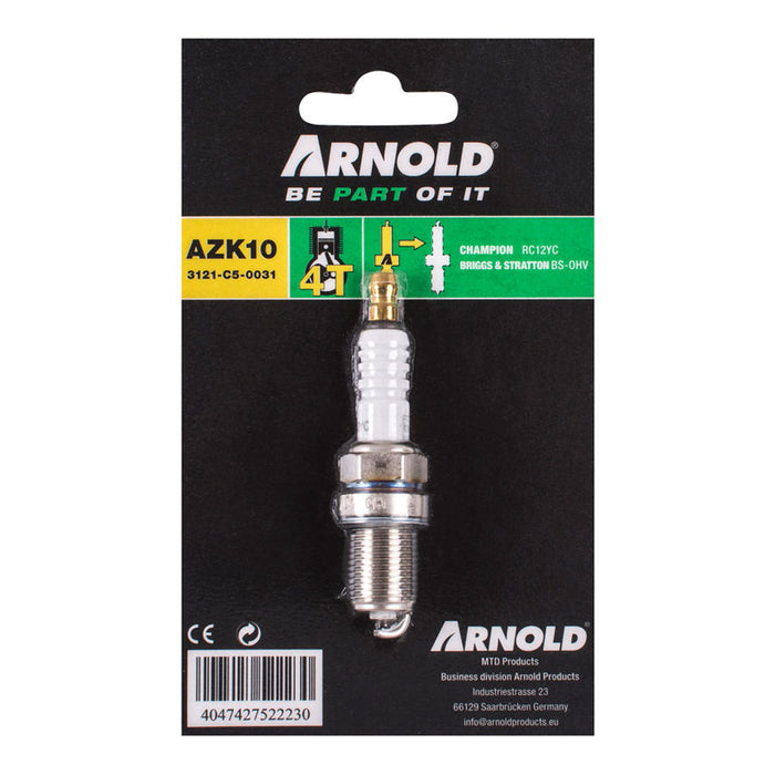 SPARK PLUG FOR MOTOR MOWERS RC12YC MTD