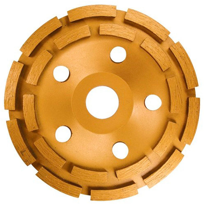 GRINDING DISC DOUBLE ROW DIAMOND MTX 115x22.23