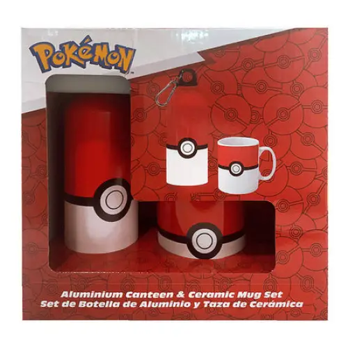 Mug and water bottle Pokemon KiDS Licensing - Breakfast boxes and bidons<<<School supplies<<<Mom and baby<<<InnproXML