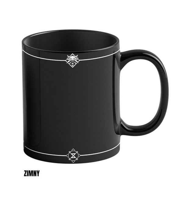 Mug Good Loot The Witcher 3 Art Heat Reveal - Geralt & Ciri 480 ml Black - MugsGDG-KUB<<<Gadgets