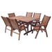 MUHLER SAFARI GARDEN DINING SET - Комплекти<<<Градински мебели<<<Градина<<<Praktiker