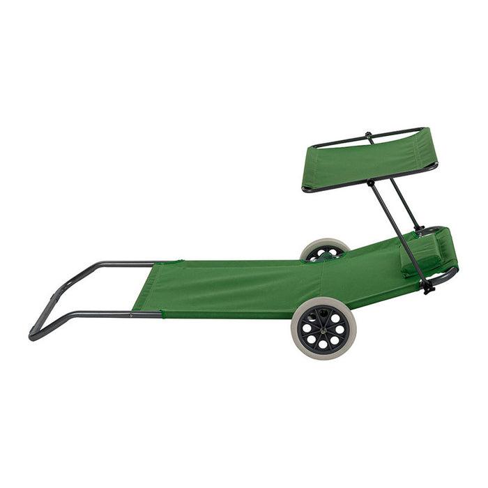 GARDEN CHAIR WITH CANOPY 147X52X24CM MUHLER 1005226