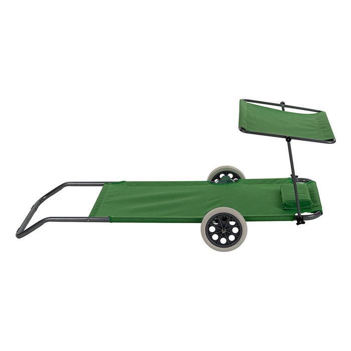 GARDEN CHAIR WITH CANOPY 147X52X24CM MUHLER 1005226