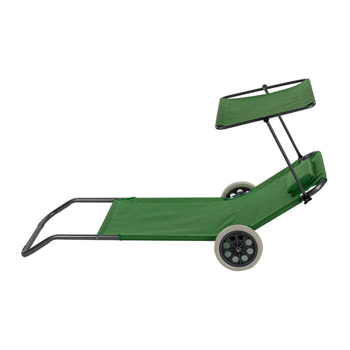 GARDEN CHAIR WITH CANOPY 147X52X24CM MUHLER 1005226