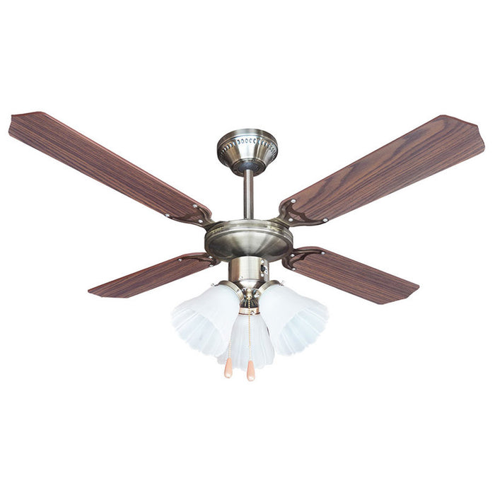 CEILING FAN 105CM 4 BLADES 3 SPEEDS DARK WOOD MUHLER MCF-4042